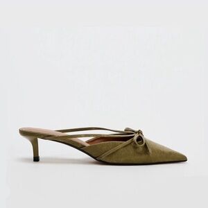Zara Kitten Heel Mules